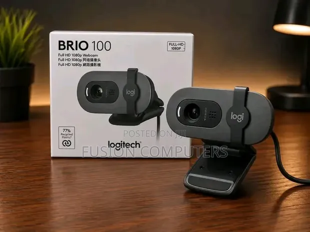 Logitech Brio 100 Full HD 1080p Webcam - 1