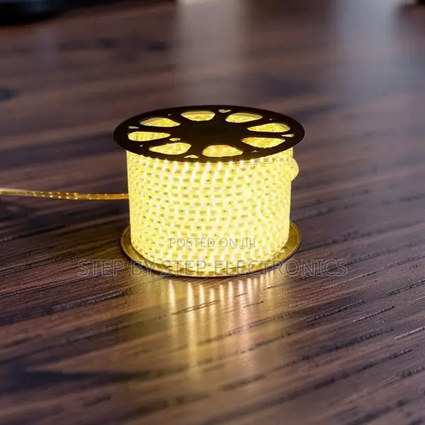 50M SMD Warm White LED Strip Light Snake Light - 1
