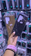 Two Faux-Leather Back Covers for Samsung Galaxy S25 Ultra - 1