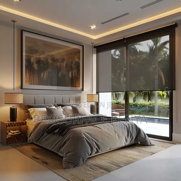 Solar Screen Roller Blinds | Modern Window Blinds - 1