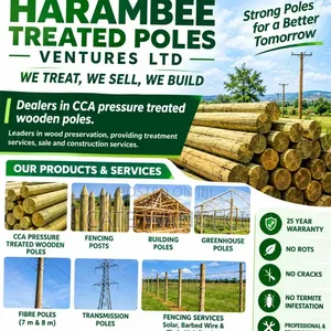 Treated Wooden Fencing Posts & Services