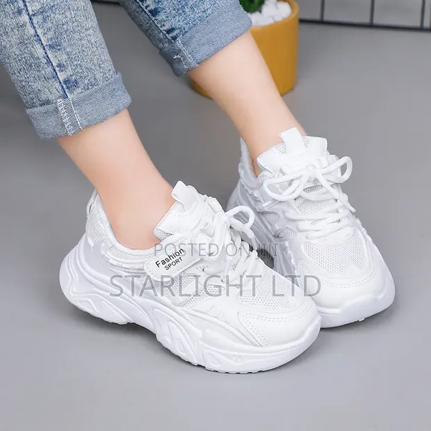 Cute Kids Sneakers | Trendy Chunky Fashion Shoes (Sizes 26-37) - 1
