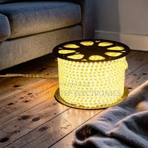 50M SMD Warm White LED Strip Light - 1