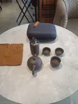 Travel Ceramic Kungfu Teapot Set - 2