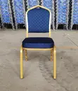 Stackable Fabricated Blue Conference Chair - 2