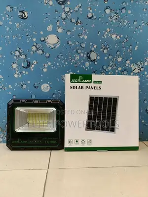200W Solar Flood Light with Separate Panel