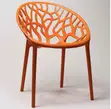 Modern Plastic Stackable Garden Patio Chairs - 2
