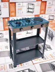 Eurochef 3-Burner Gas & Electric Cooker with Shelves - 2
