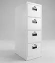 4 Drawer Secure Office Filing Box - 3