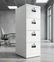 4 Drawer Secure Office Filing Box - 4
