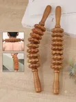 Curved Wooden Therapy Massage Roller - 2