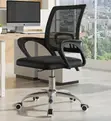 Office Chair with Low Mesh Back - 5