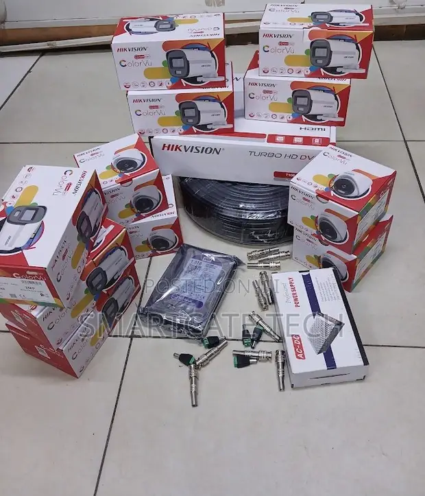 Hikvision 16 Channel ColorVu CCTV Security Kit with DVR - 1