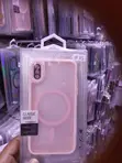 iPhone XS MagSafe Compatible Translucent Case - Pink - 1