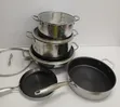 9-Piece Premium Triply Stainless Steel Cookware Set - 1