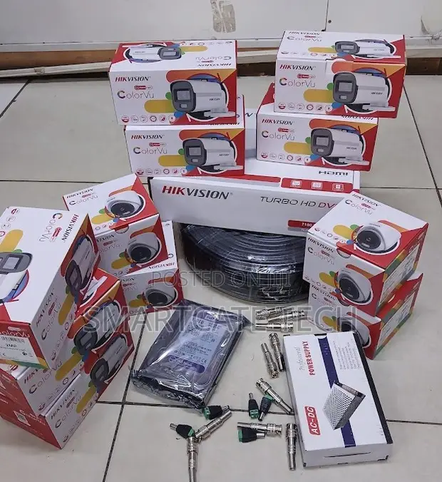 Hikvision 16CH ColorVu CCTV Security Camera Kit - 1
