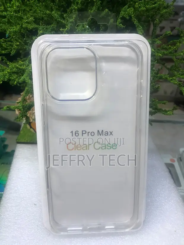 Apple iPhone 16 Pro Max Clear Protective Case - 1