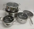 Premium Triply Stainless Steel Cookware Set (10pcs) - 2