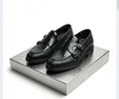 Men's Leather Double Strap Shoes (Sizes 40-45) - 1