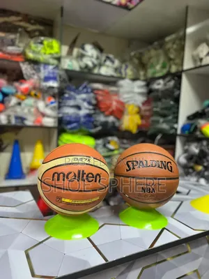 Mpira wa Mchezo wa Mpira wa Kikapu Molten/Spalding