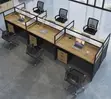 6 Seater Rectangular Office Collaborative Station - 4