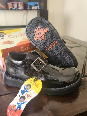 Crabkids Black Formal Shoes - Size 2.5