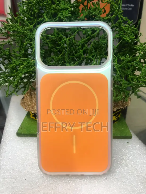 MagSafe Magnetic Ring for iPhone 17 Pro Max - Orange - 1