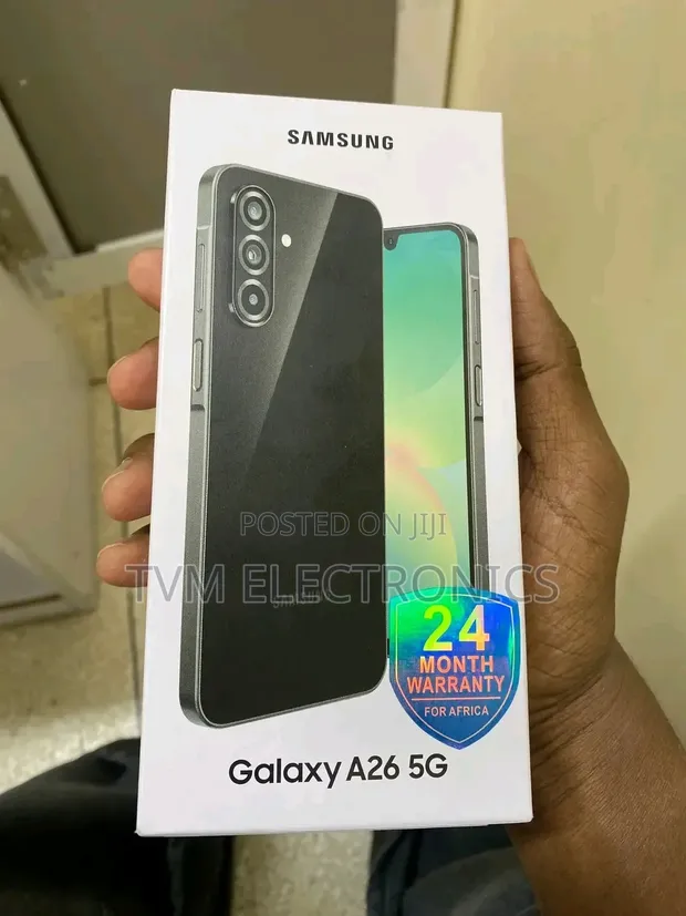 New Samsung Galaxy A26 256GB Black - 1
