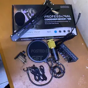 BM800 Condenser Mic Kit with V8S Sound Card