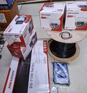 Hikvision 4-Channel NVR Smart Hybrid IP Camera System 2MP