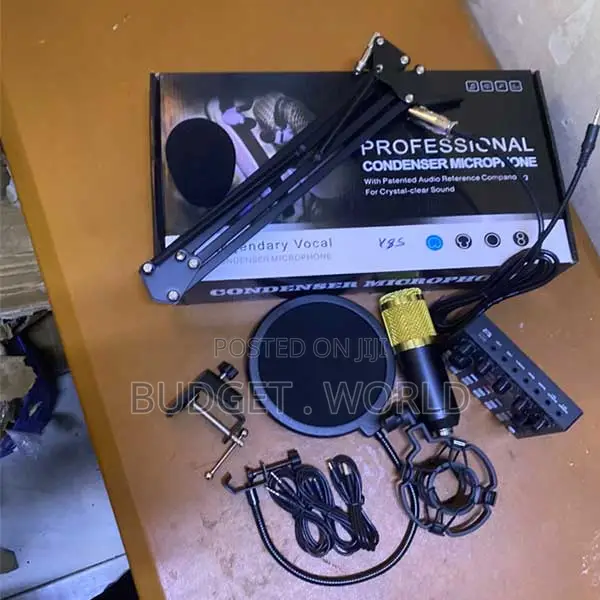 BM800 Condenser Microphone Kit with V8S Sound Card - 1