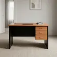 Imported Clerical Computer Desk with Drawers - 5