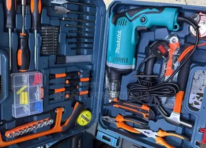 Brand New Corded Makita Drill Set