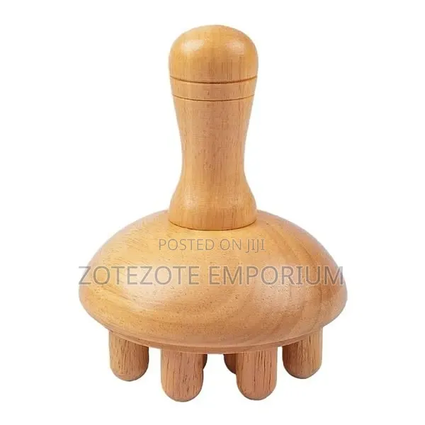 Wood Therapy Mushroom Head Massager - 1