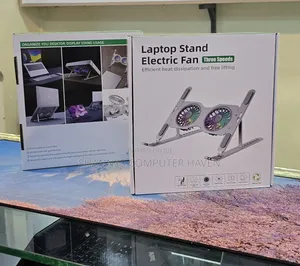 Electric Laptop Cooling Stand - Aluminum Alloy