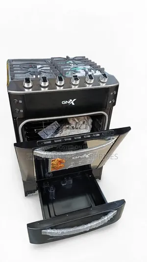 Gnix 60x60 Premium Cooker - 3 Gas + 1 Hotplate