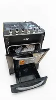 Gnix 60x60 Premium Cooker - 3 Gas + 1 Hotplate - 1