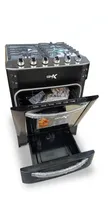 Gnix 60x60 Premium Cooker - 3 Gas + 1 Hotplate - 2