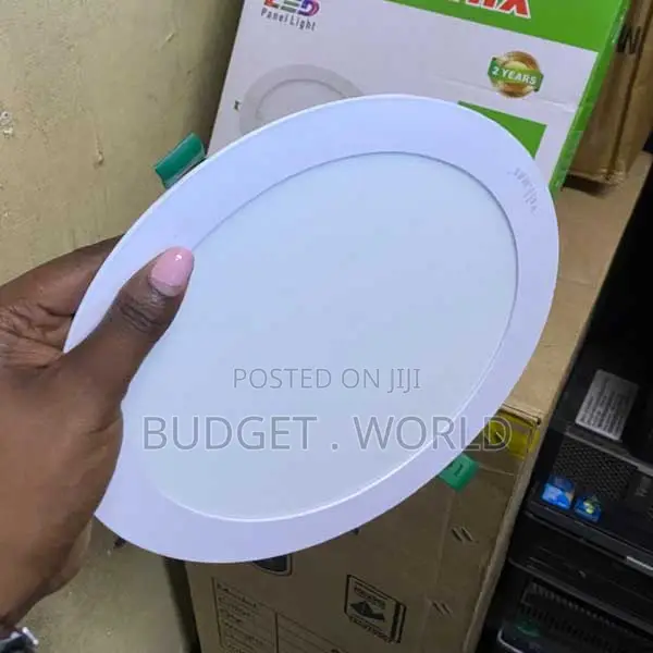 18W Round Recessed LED Panel Light for Gypsum/False Ceiling - 1