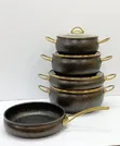 9pcs Granite Coating Cookware Set - 2