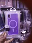 Purple Classic MagSafe Case for iPhone X/XS - 1