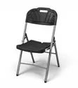 Modern Foldable Plastic Dining Chair - 3