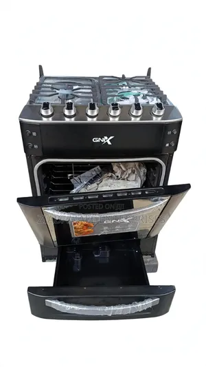 G-Nix 60x60 Premium Gas Cooker with Turbo Fan