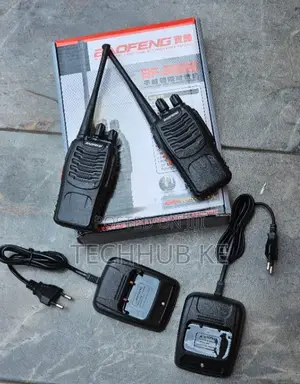 2 Pack Baofeng BF-888S Walkie Talkies