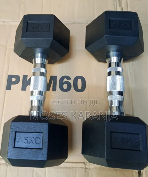 7.5kg Hex Dumbbell - Bodyfit - 1