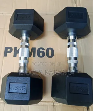 7.5kg Hex Dumbbell - Bodyfit