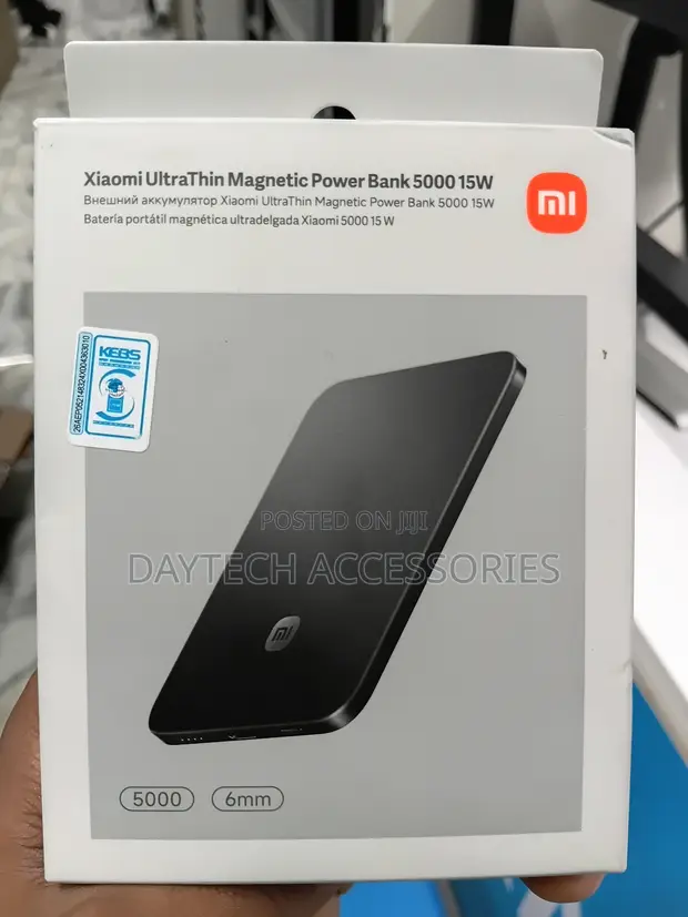 Xiaomi UltraThin Magnetic Power Bank 5000mAh - 1