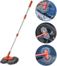 Twin Mop ya Kuosha Magari Urefu wa 115cm - 2