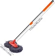 Twin Mop ya Kuosha Magari Urefu wa 115cm - 4