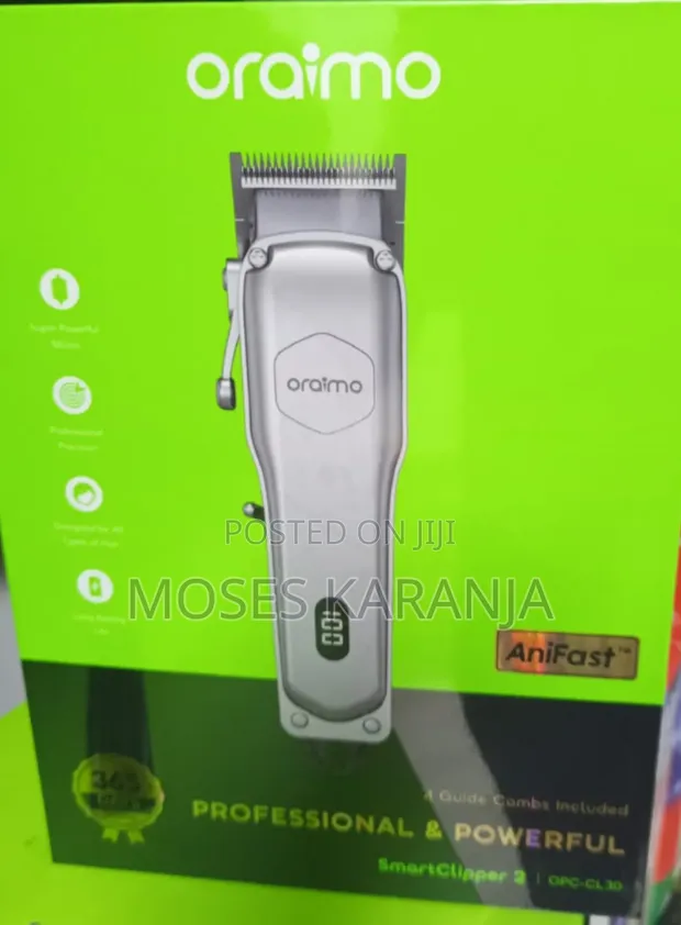 Oraimo SmartClipper 2-in-1 Professional Hair Clipper - 1